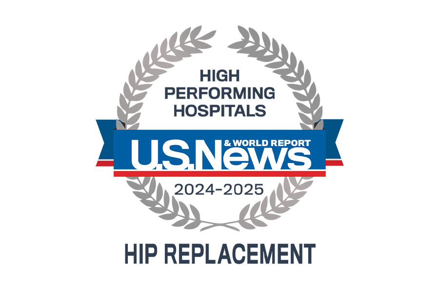 US News & World Report Hip Surgery High Performing Hospitals 2024-25
